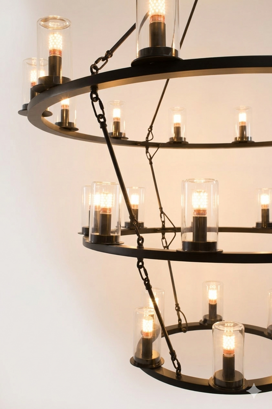 Nature’s Trace | Hand-Brushed Solid H65 Brass Minimalist Sconce